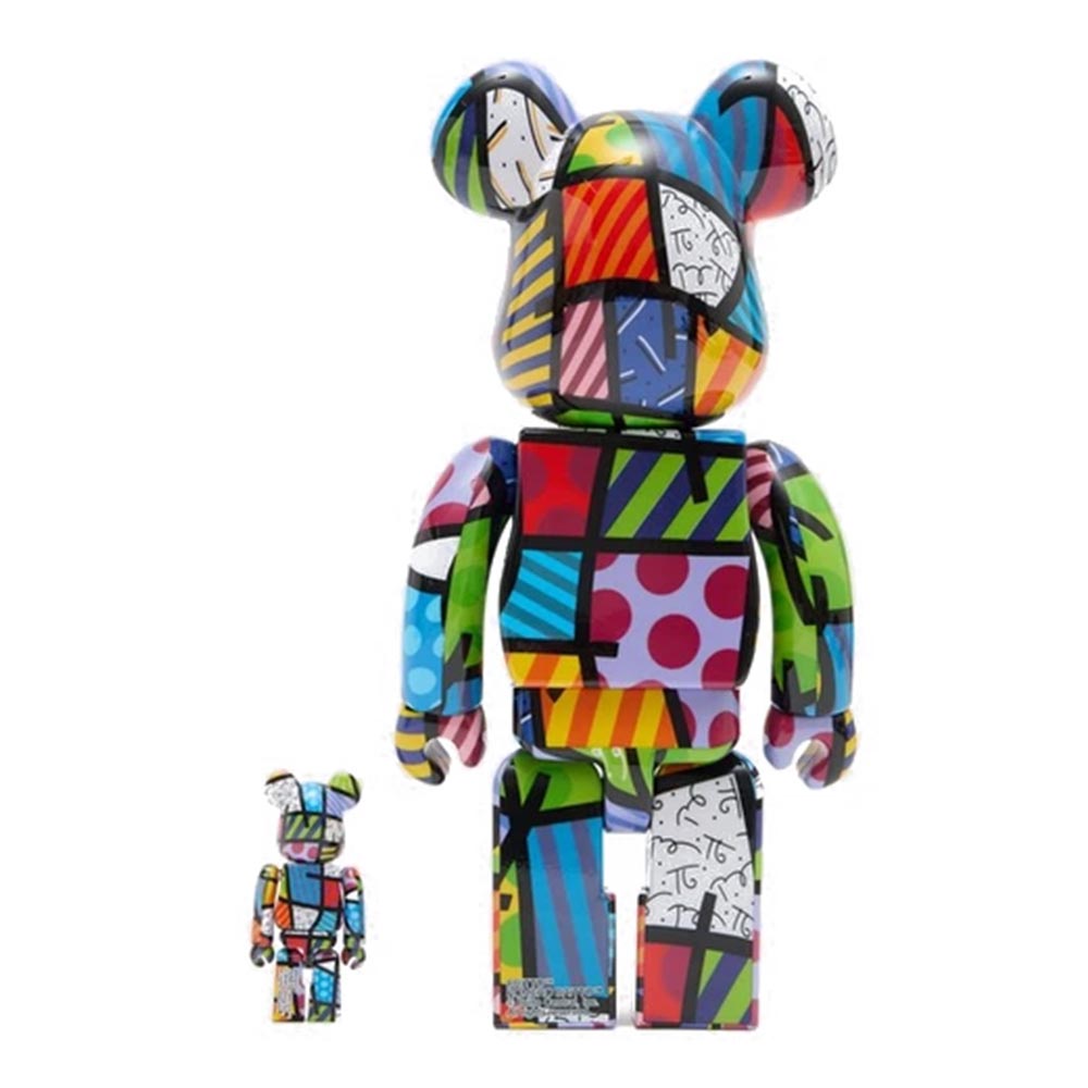 BEARBRICK 400% ROMERO BRITTO 2-PACK