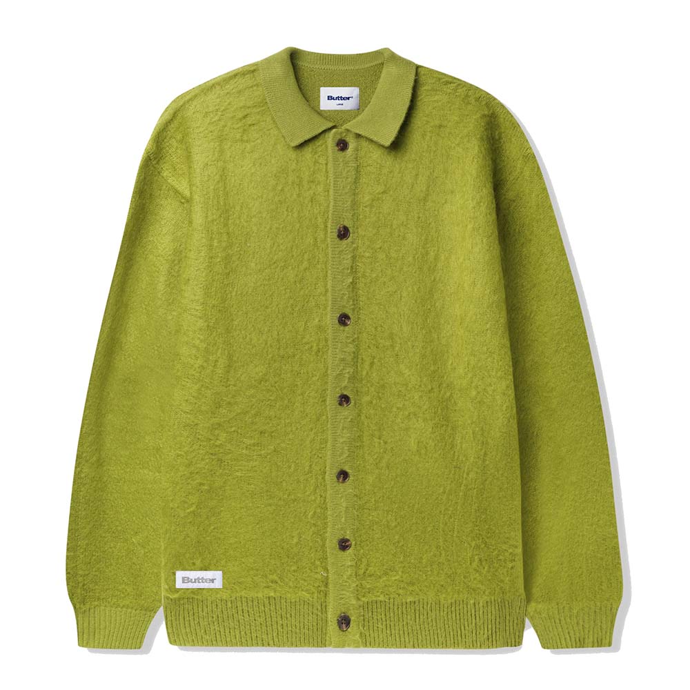 MOHAIR BUTTON UP KNITTED SHIRT