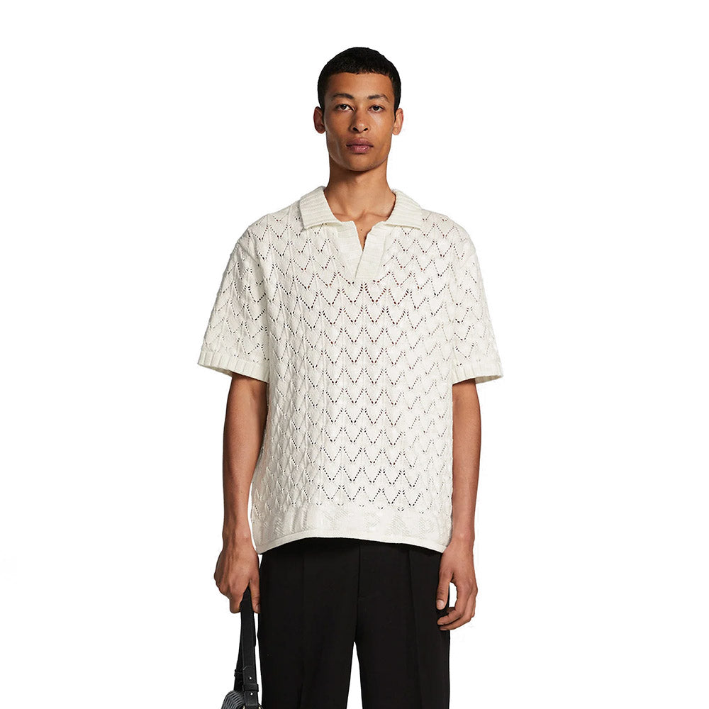 YINKA RELAXED KNIT SS POLO