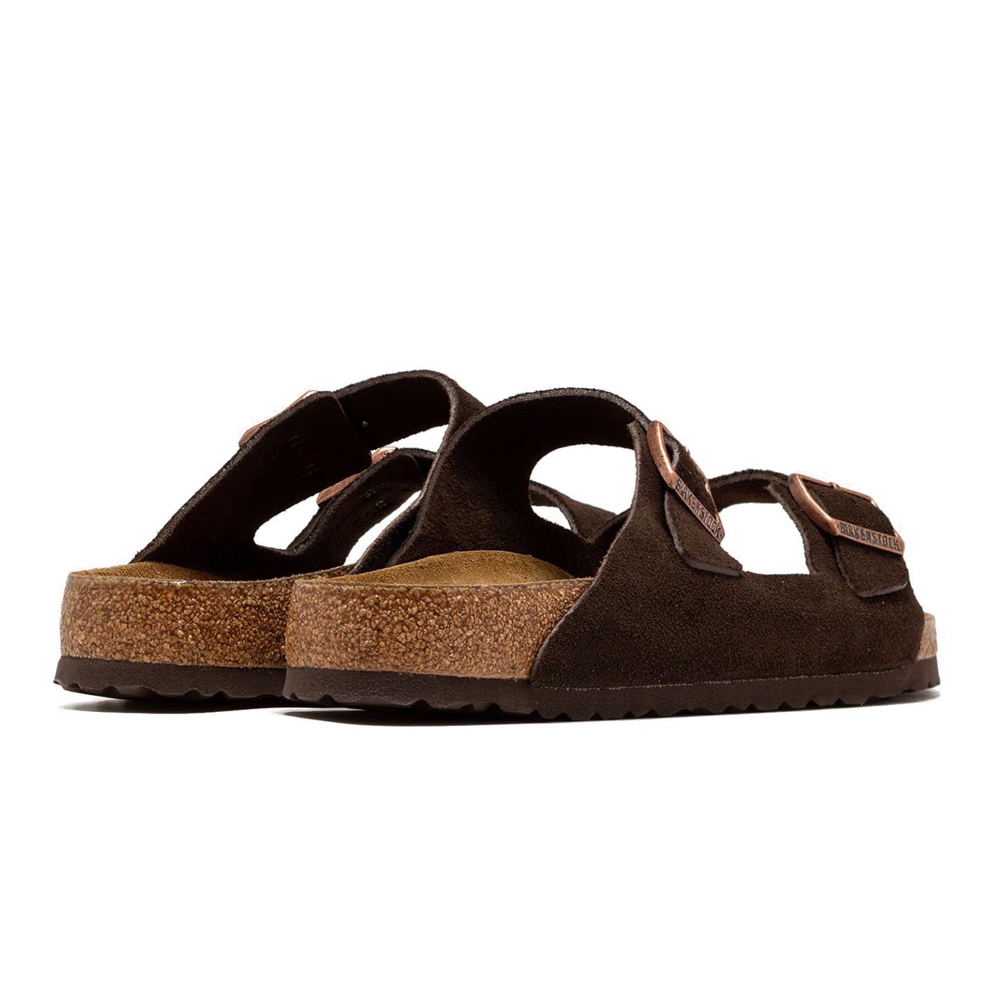ARIZONA SOFT FOOTBED MOCCA SUEDE LEATHER