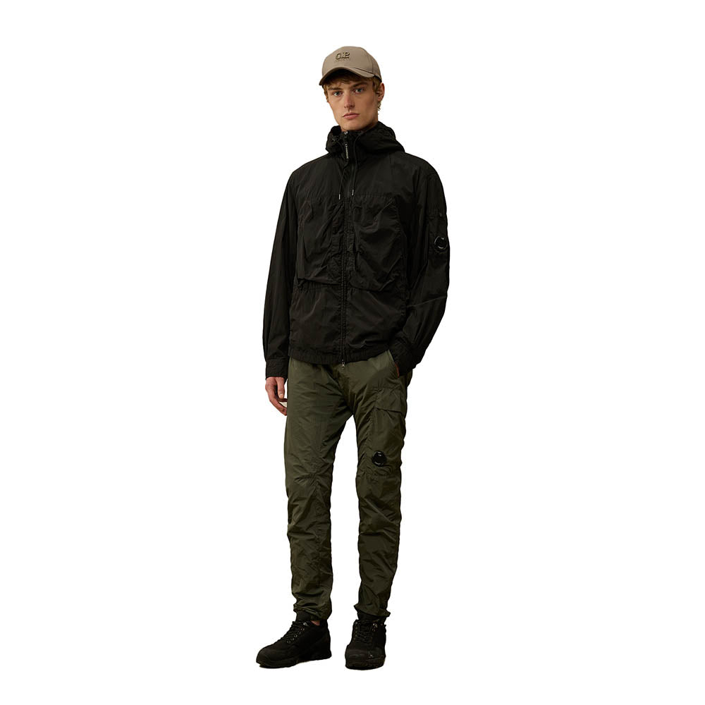 CHROME-R HOODED OVERSHIRT