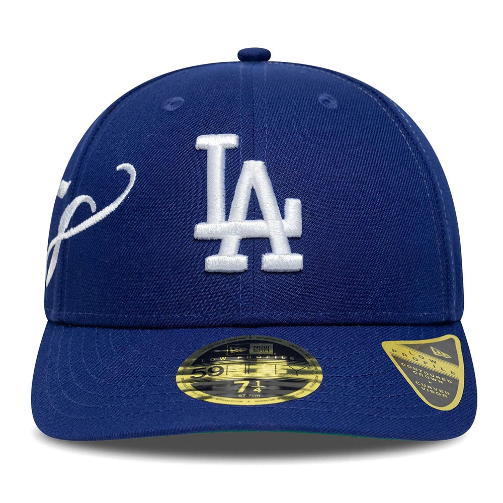 LA DODGERS MLB EST SCRIPT DARK BLUE LOW PROFILE 59FIFTY FITTED CAP