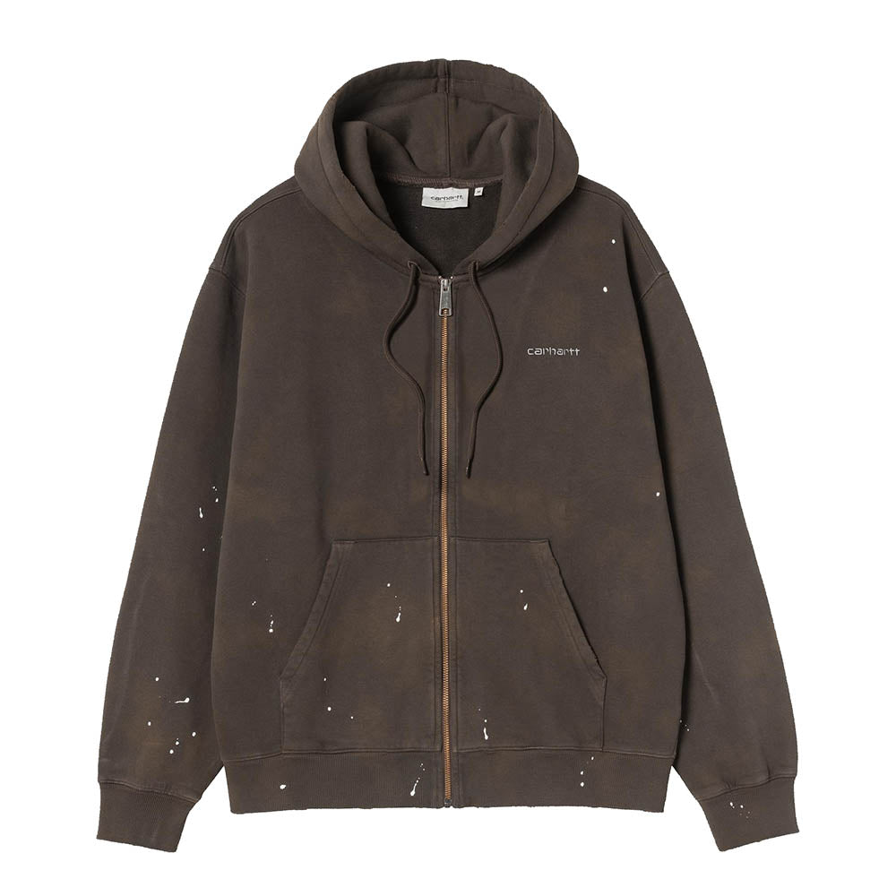 HOODED PAINTER JACKET