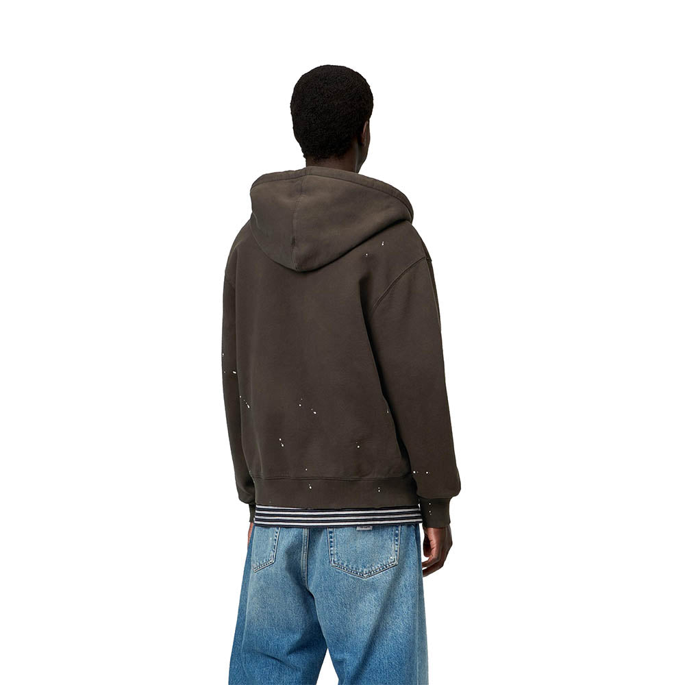 HOODED PAINTER JACKET