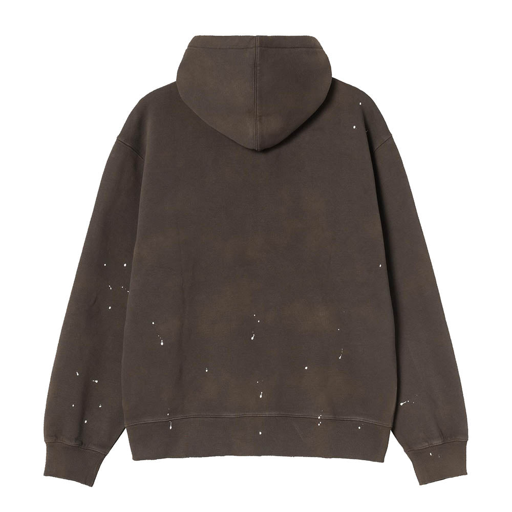 HOODED PAINTER JACKET