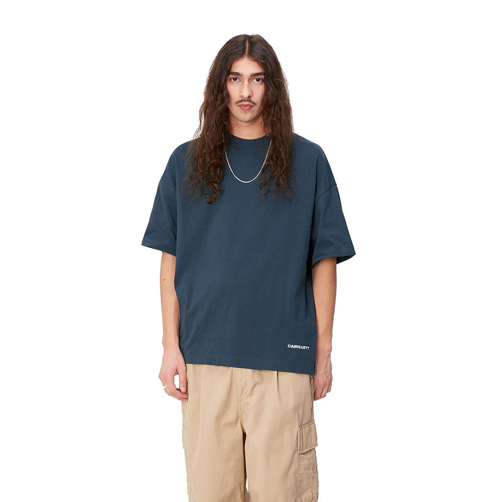 S/S LINK SCRIPT T-SHIRT