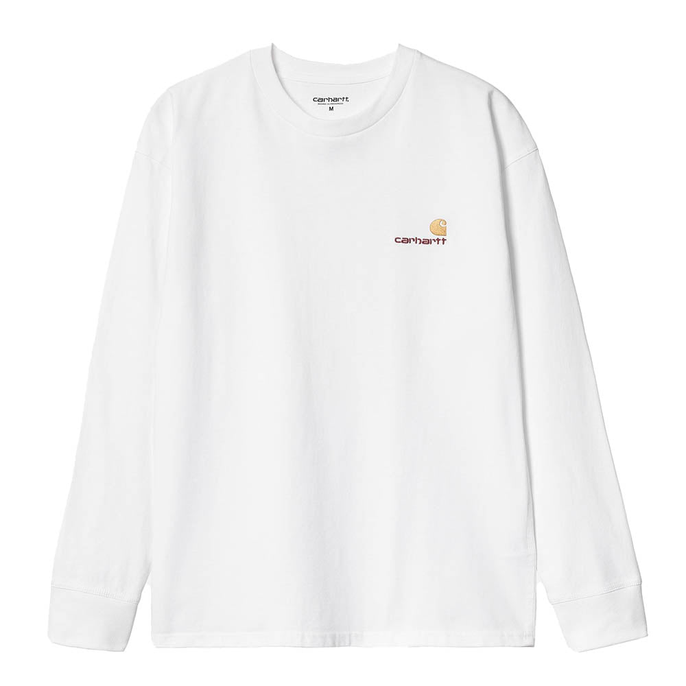 W L/S AMERICAN SCRIPT T-SHIRT