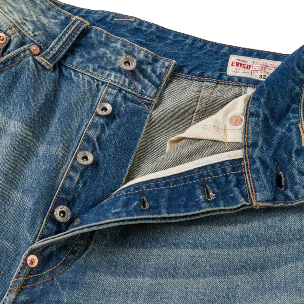 SASHIKO PATCH DENIM SHORTS