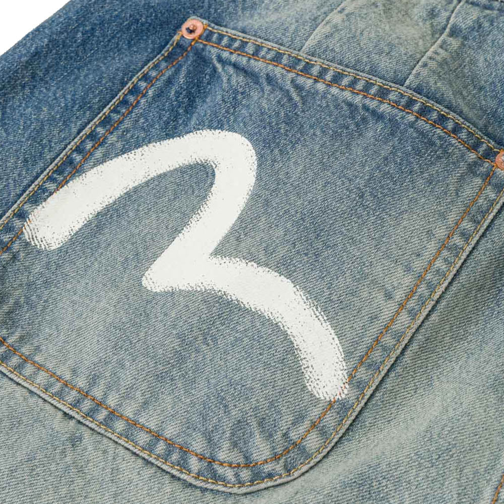 SASHIKO PATCH DENIM SHORTS