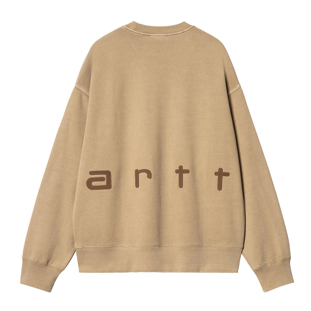 FELT SCRIPT SWEAT