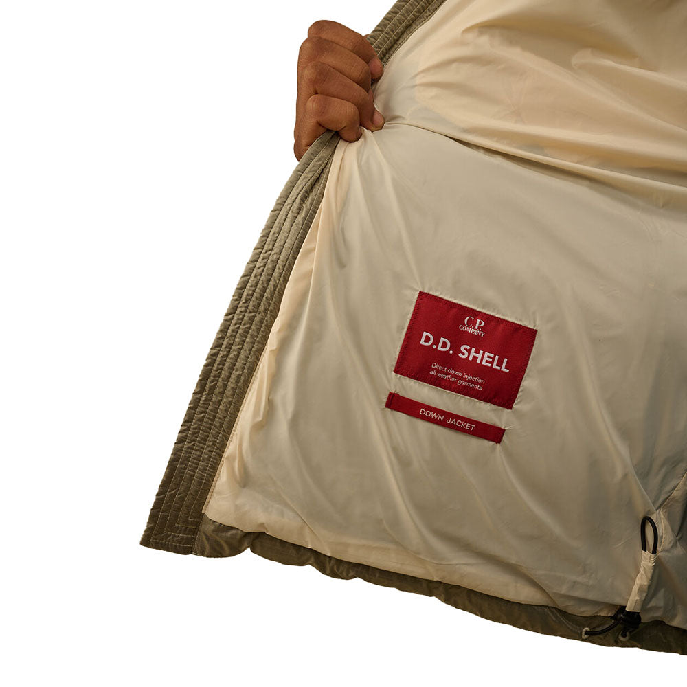 D.D. SHELL GOGGLE DOWN JACKET