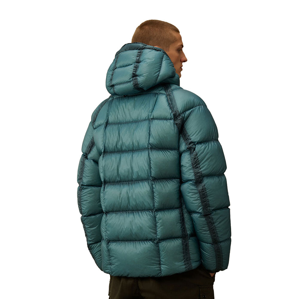 D.D. SHELL HOODED DOWN PUFFER JACKET