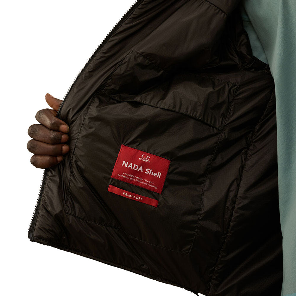 NADA SHELL HOODED PADDED JACKET