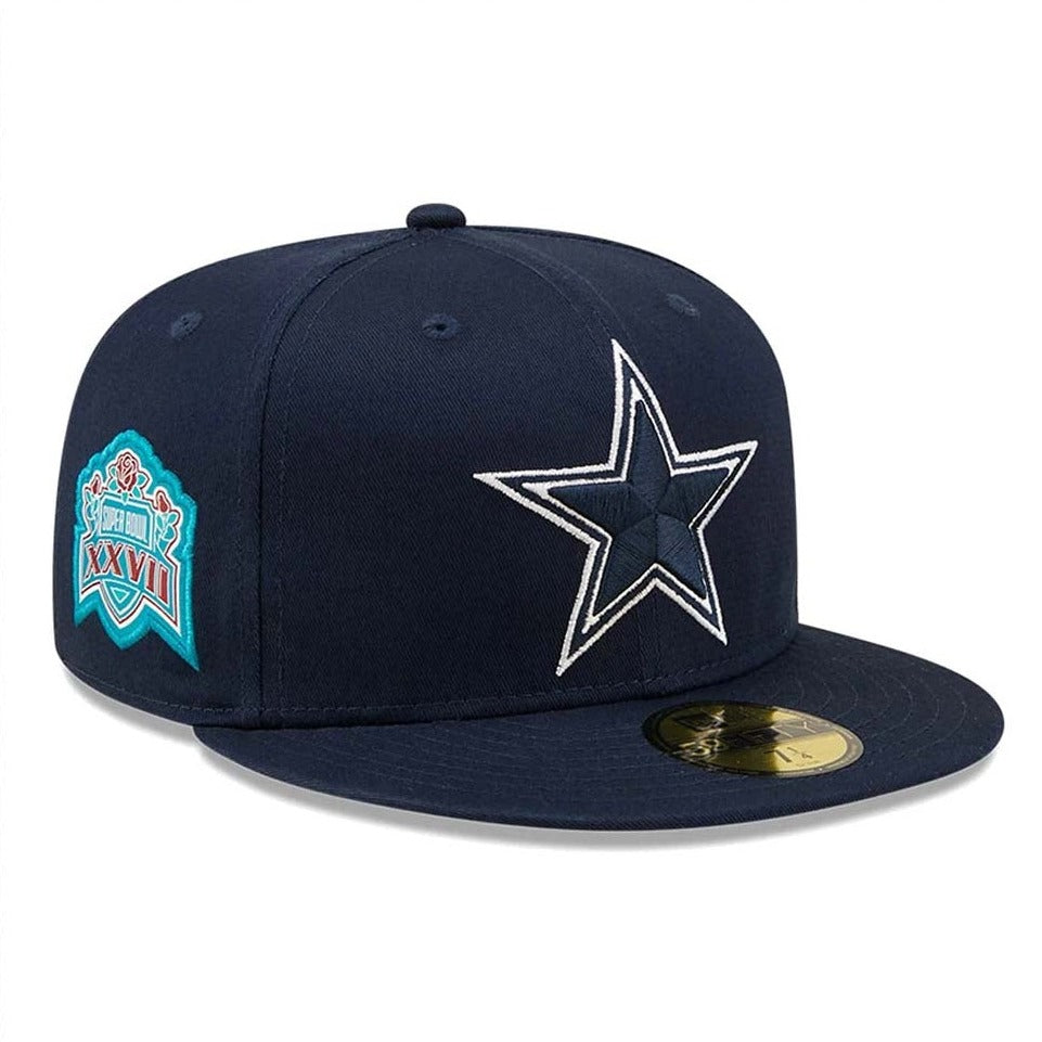 DALLAS COWBOYS SIDE PATCH BLUE 59FIFTY CAP