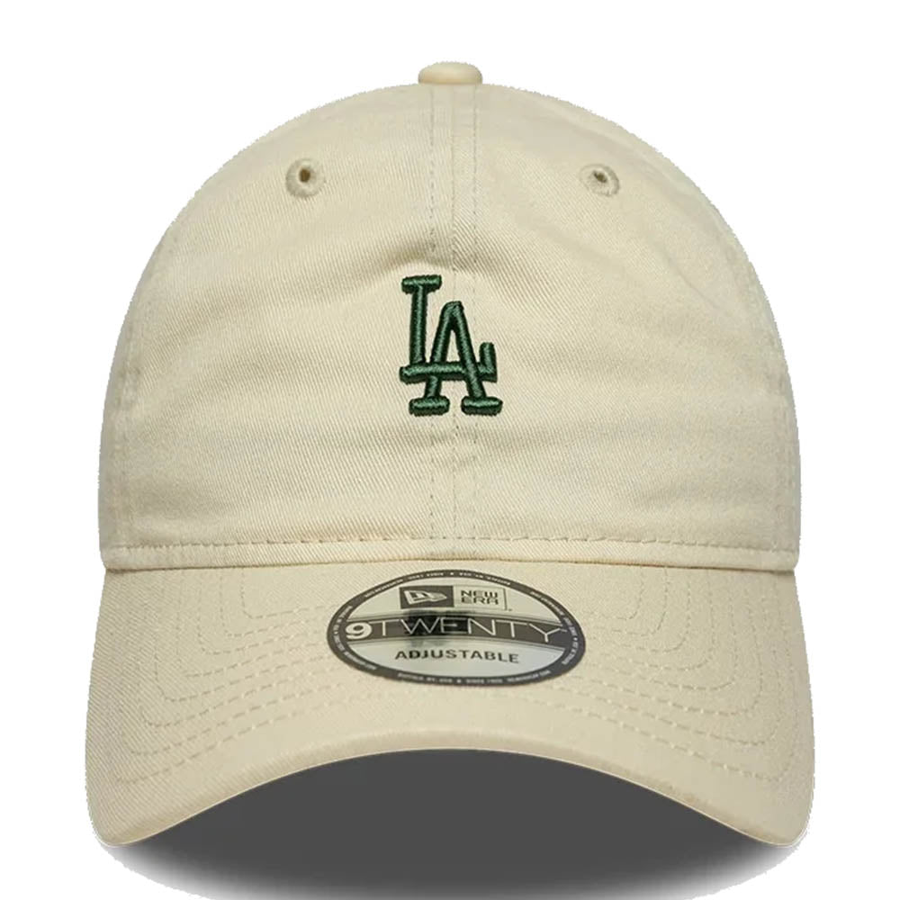 LA DODGERS MLB MINI LOGO CREAM 9TWENTY CAP