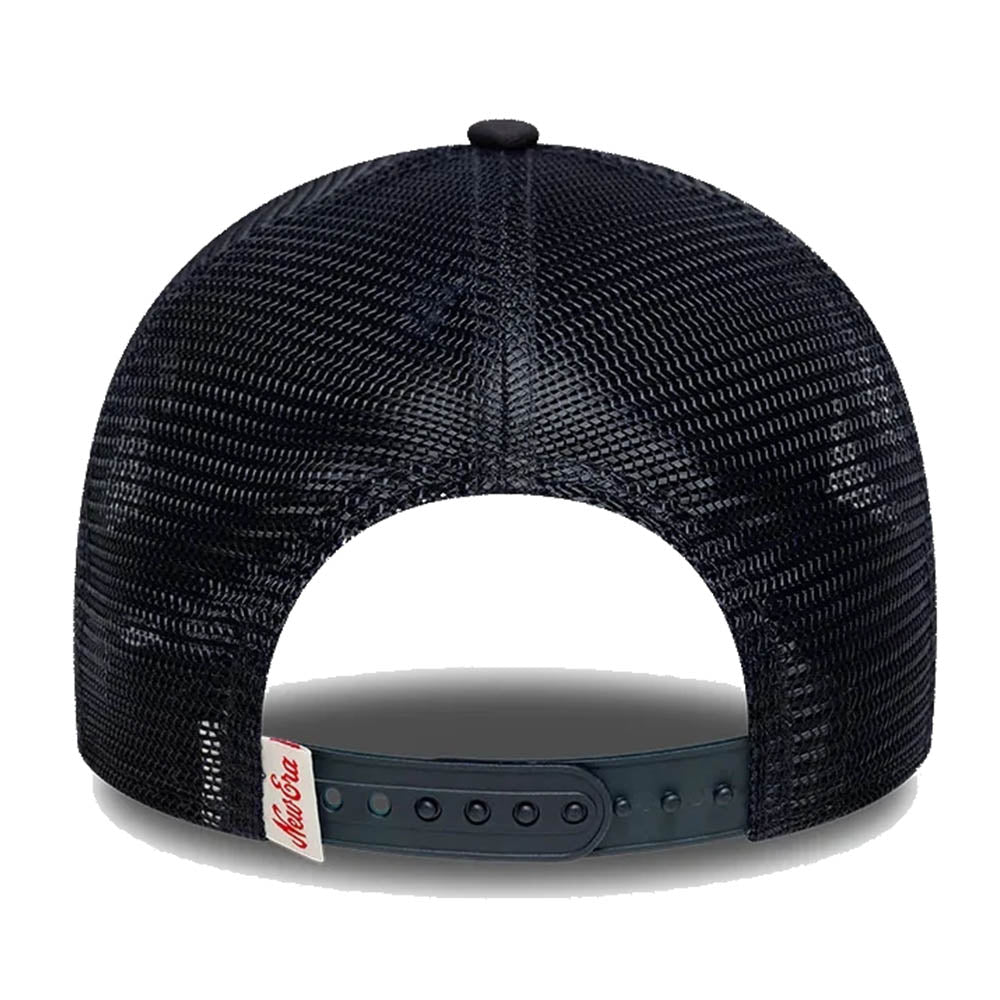 NEW ERA GRAPHIC NAVY 9FORTY M-CROWN A-FRAME TRUCKER CAP