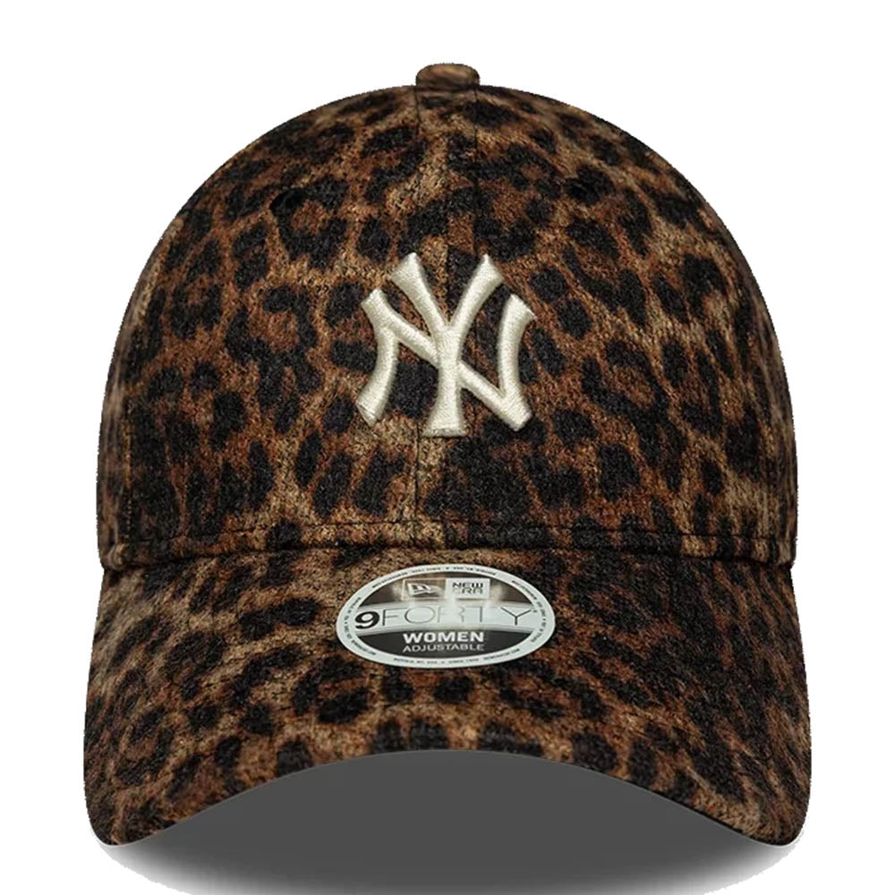 NEW YORK YANKEES MLB COSY LEOPARD BROWN 9FORTY CAP