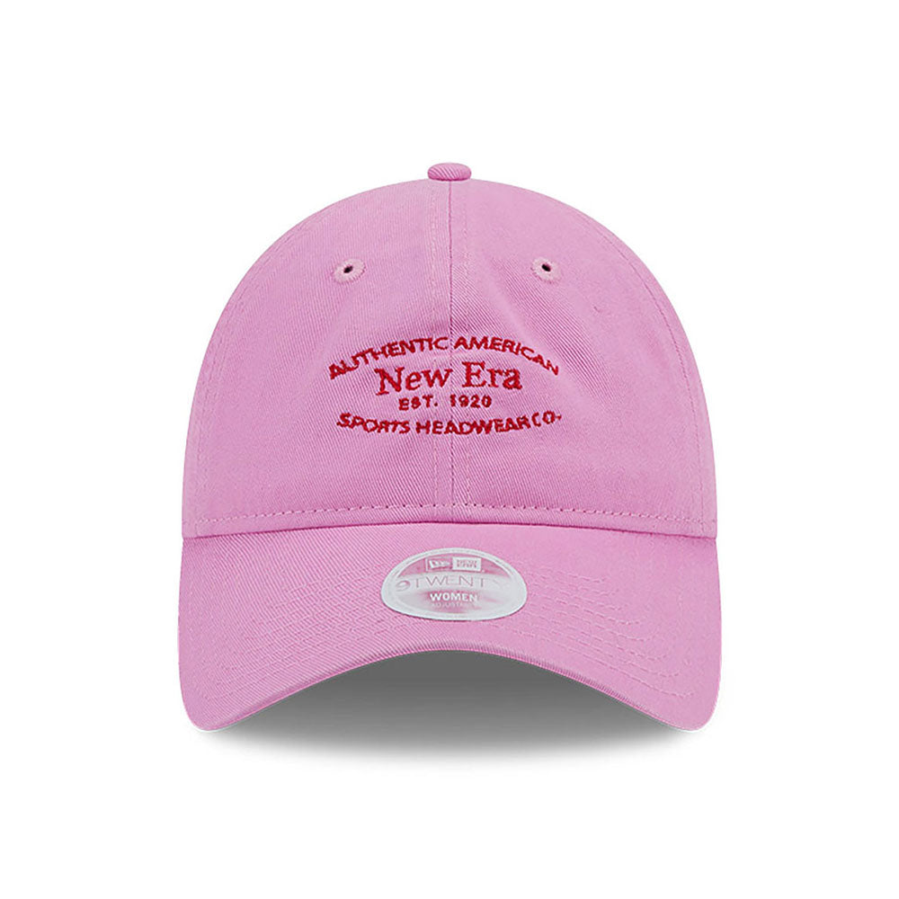 9TWENTY REGOLABILE NEW ERA WASHED WOMENS ROSA