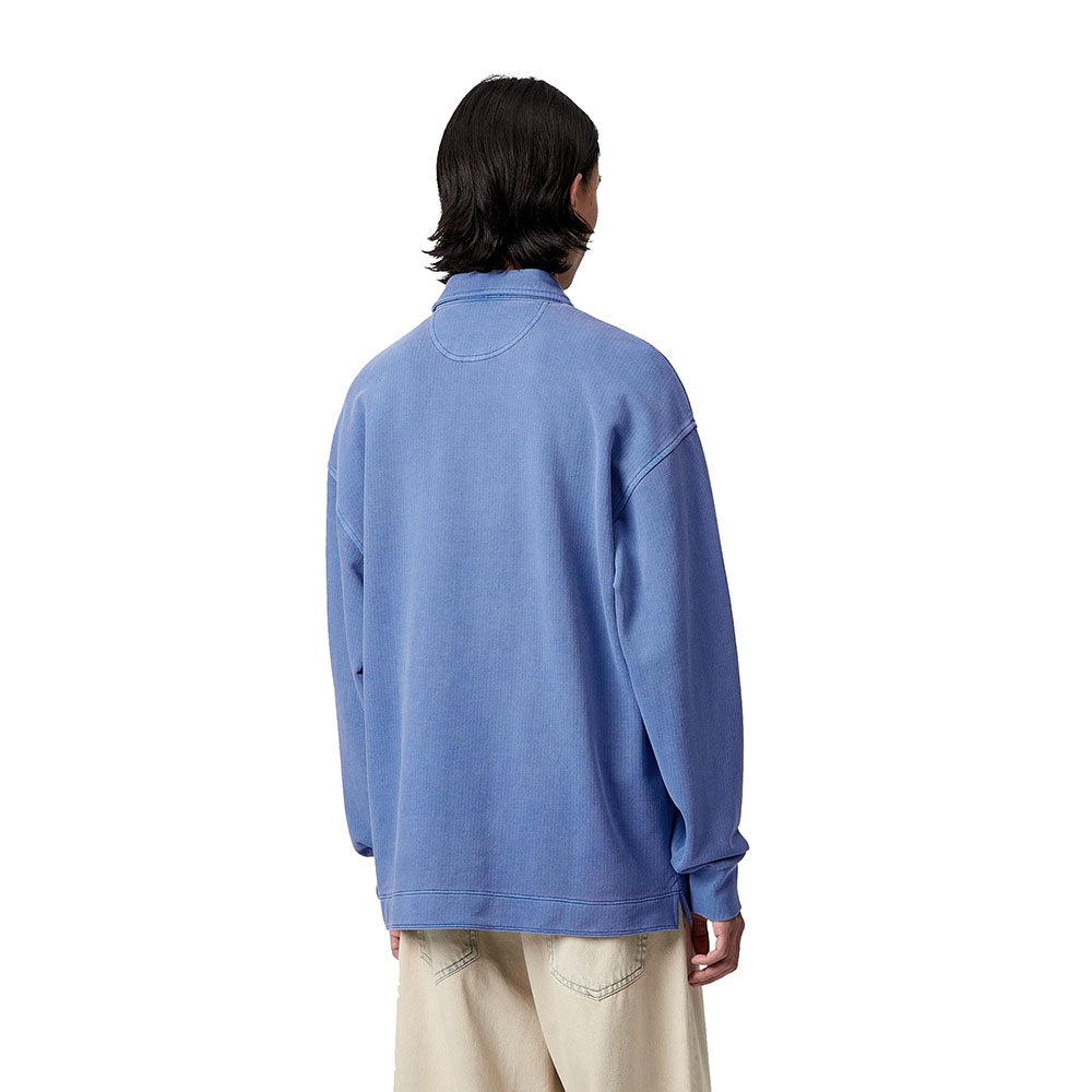 PIQUE SCRIPT SWEATSHIRT