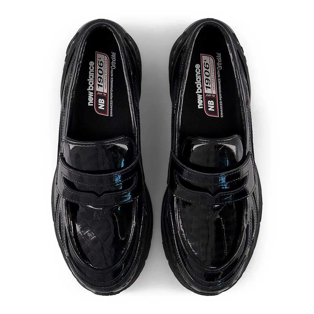 1906L LOAFER "BLACK CROC"