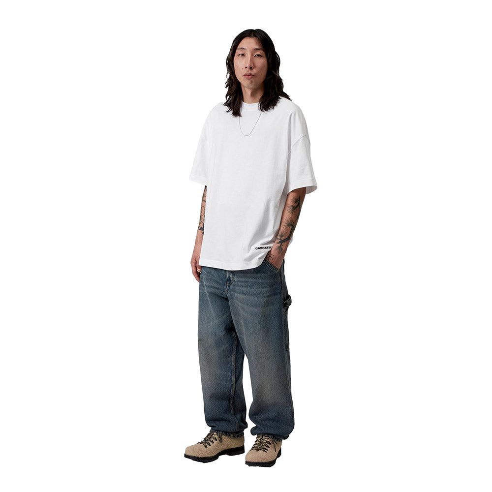 S/S LINK SCRIPT T-SHIRT